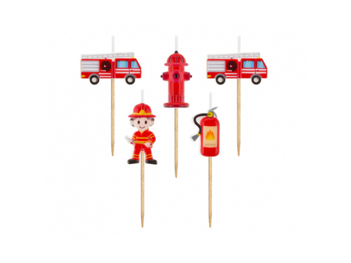 Lumânări picker pentru pompieri - 5 buc.