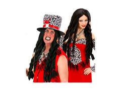 Voodoo peruca negru lung