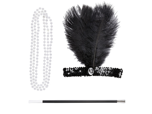 Set retro charleston - 3 piese.