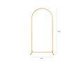 Cadru arc balon auriu - 80 x 180 cm - 1 buc.