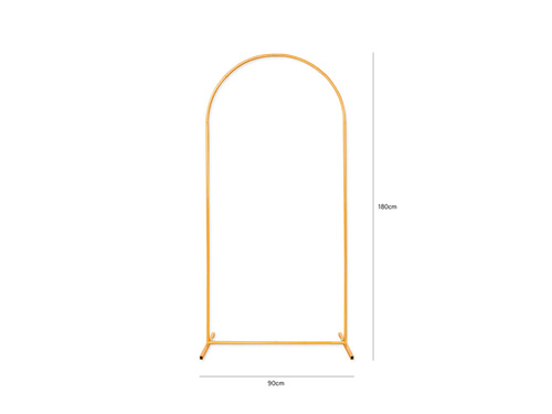 Cadru arc balon auriu - 80 x 180 cm - 1 buc.