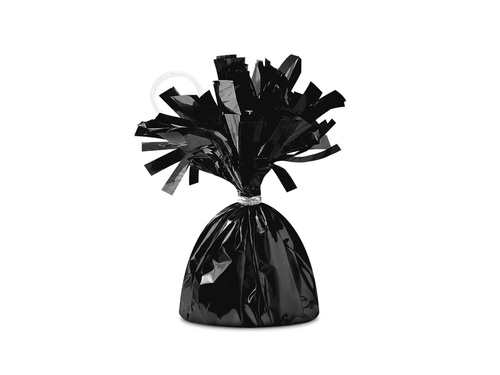 Greutăți din folie pentru baloane umplute cu heliu - negru - 145 g