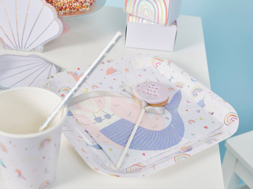 Șervețele de ziua sirenei - 33 cm x33 cm - 16 buc.