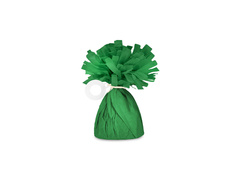 Greutate de hârtie pentru baloane umplute cu heliu - verde închis - 140 g