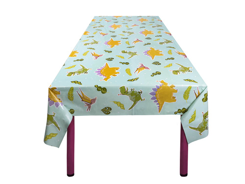 Dino Party Birthday față de masă - 130 x 180 cm - 1 buc.