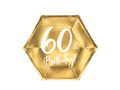 Gold 60th Birthday 60h Birthday set! - 12 buc.
