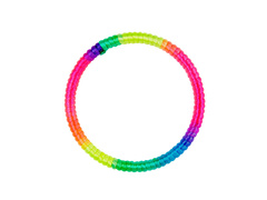 Brățară neon multicoloră