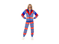 Costum de Crăciun albastru și roșu - trening