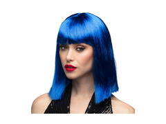 Peruca de dans albastru