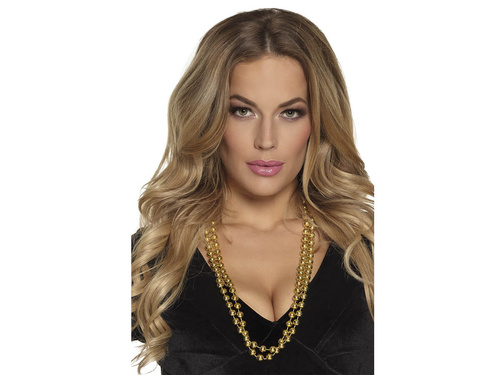 Set de două coliere cu perle aurii