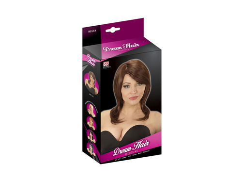 Megan Dream Hair peruca maro