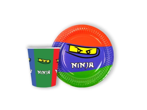 Set aniversar Ninja - 24 buc.