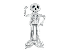 Bonehead balon de folie în picioare - 156 cm - 1 buc.