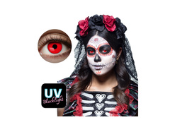Lentile de contact Red UV Flash - 1 lună