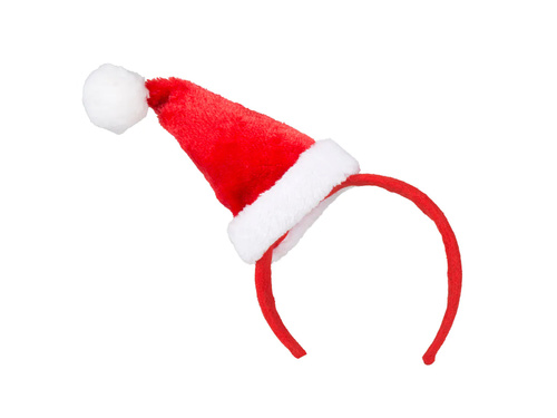 Bentiță cu pălărie de Moș Crăciun - 1 buc.