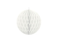 Minge de agățat decor alb - 20 cm - 1 buc.