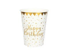 Cupe Happy Birthday - 270 ml - 10 buc.