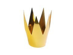 Coroana reginei petrecerii - aur - 3 buc.