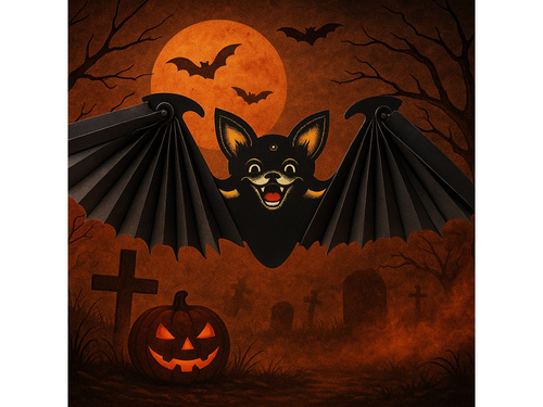 Halloween agățat decor Bat - 1 buc.