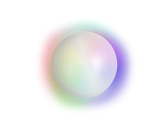 Minge magică de vrăjitoare care își schimbă culoarea - 1 buc.