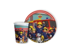 Set aniversar Fireman Sam - 16 buc.