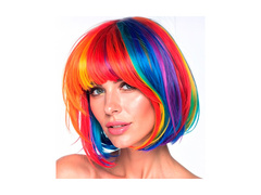 Peruca curcubeu