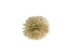 Decorațiuni florale suspendate pom pom - auriu - 25 cm - 1 buc.