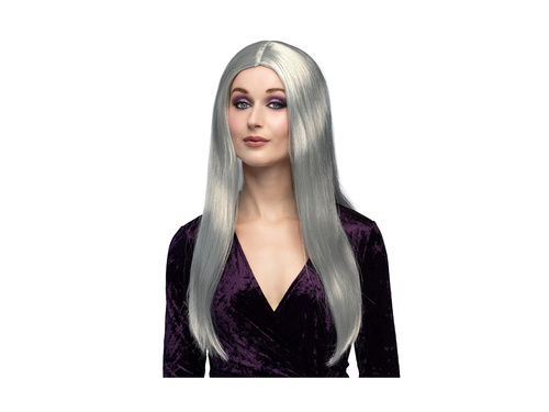 Peruca vrăjitoare gri