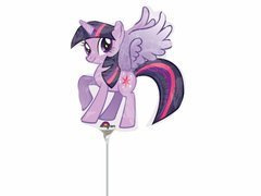 Balon cu băț din folie My Little Pony - 31 cm - 1 buc
