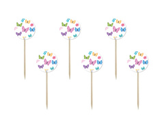 Butterfly cake pops - 6 buc.
