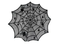 Față de masă din dantelă Pânză de păianjen - 1 buc.