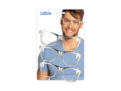 Set de 3 pahare de petrecere argintii