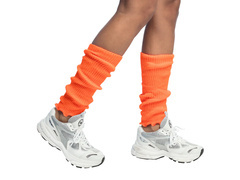 Încălțăminte portocalie neon