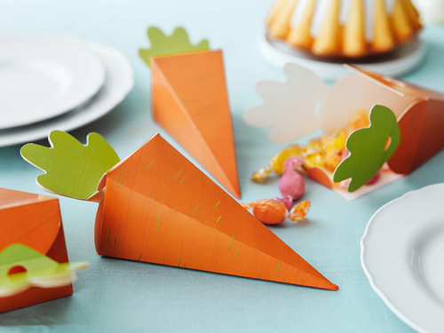 Cutii cadou pentru morcovi - 6 buc.