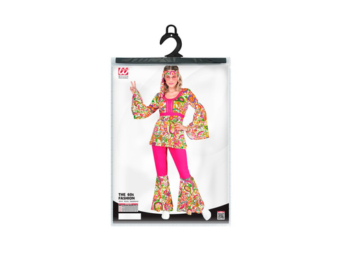 Ținută hippie din anii 1960. - pace & paisley