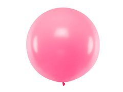 Balon gigant 1 m în diametru - roz pastel.