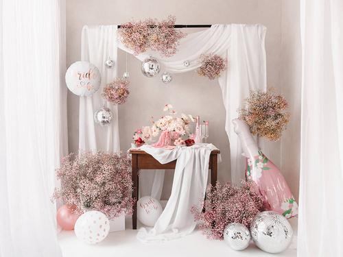 Baloane latex pentru mireasă - 30 cm - 50 buc.