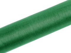 Organza simplă verde smarald - 16 cm x 9 metri
