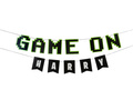 Banner aniversar personalizat Game On - 200 cm - 1 buc.