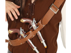 Curea cu 2 pistoale pirat