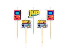 Lumânări de picnic Game On - 5 buc.