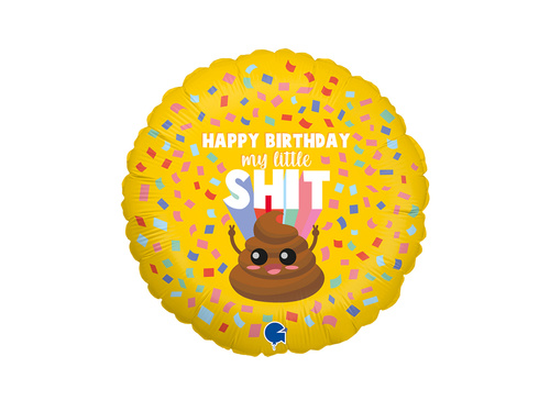 Balon cu folie Happy Birthday - 1 buc.