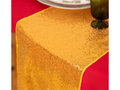 Decorațiune de masă cu paiete - auriu - 28 cm x 2 m - 1 buc.