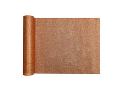 Decorațiune de masă cu sclipici - cupru - 28 cm x 3 m - 1 buc.