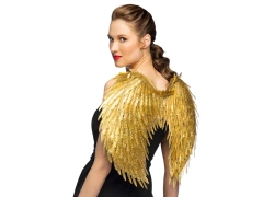 Aripi de înger aurii - 50 x 55 cm - 1 buc.