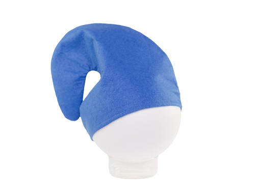 Pălărie de elf ștrumf albastru - 1 buc.