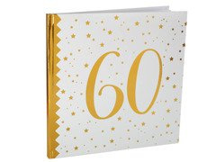 Carte de oaspeți albă tipărită 60 - 24 cm x 24 cm