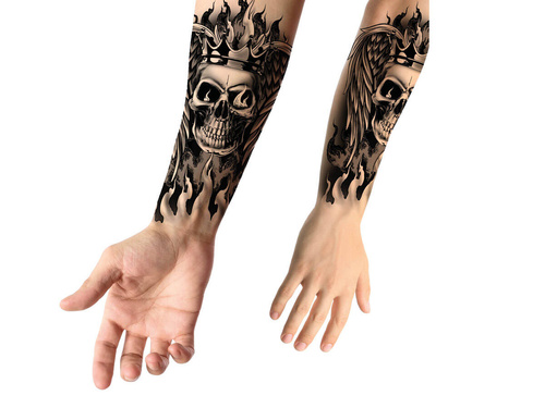 Craniu tatuaj antebraț - 1 buc.