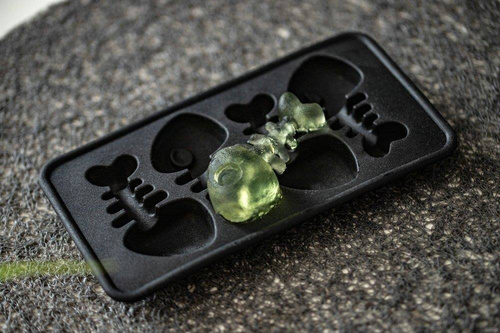 Tava pentru cuburi de gheață neagră - Bones