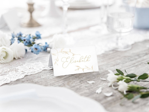 Cărți de vizită pentru masă Twigs - 9,5 x 5,5 cm - 10 buc.